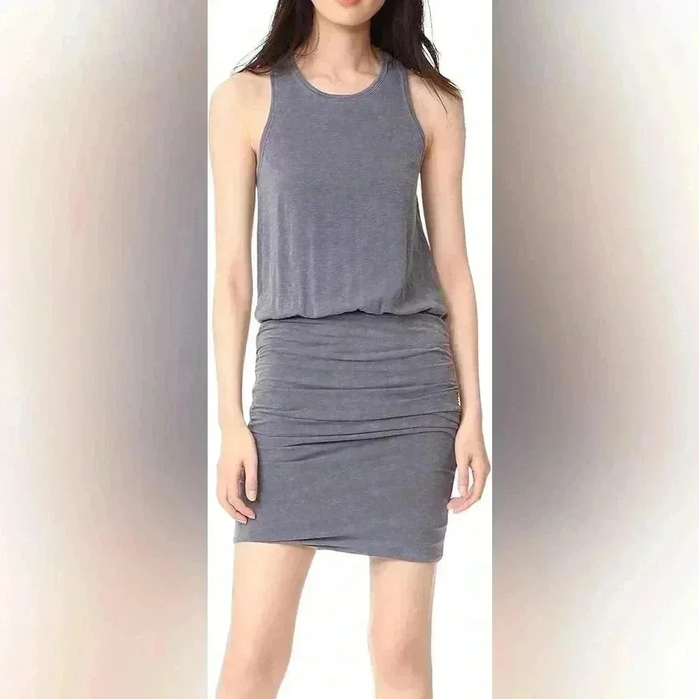 REVOLVE SUNDRY Sleeveless Dress in Grey Size 0 XS EUC